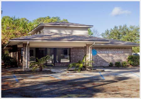 The offices of Sun Dermatology in Panama City, Florida