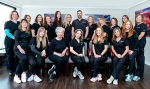 The staff of Sun Dermatology Panama City Dermatologist